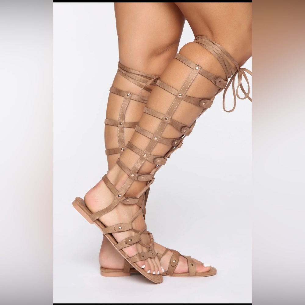 Gladiator Sandals Tan
